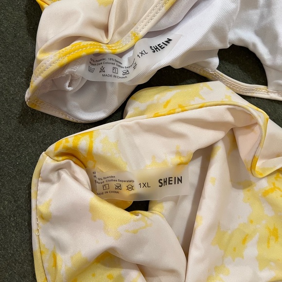 Yellow Tye Dye Bikini - Picture 2 of 4